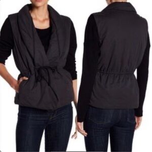 James Pearce Yosemite Matte Puffer Vest Black L